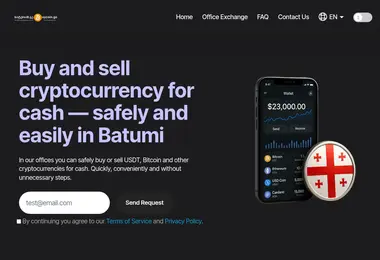 Скриншот buycoin.ge