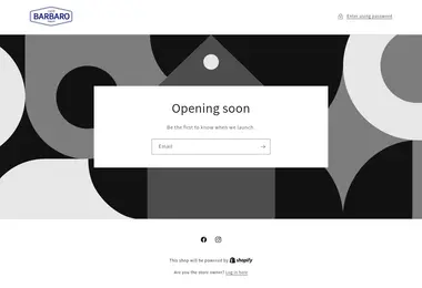 Screenshot of caffebarbaro.ge