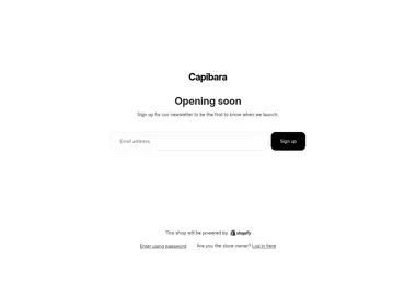 Screenshot of capibara.ge