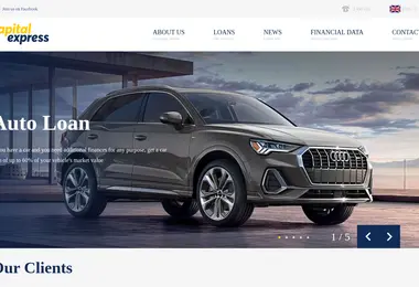 capitalexpress.ge-ის ეკრანის სურათი