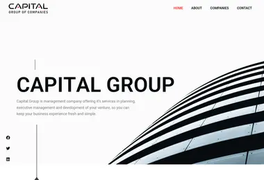 capitalgroup.ge-ის ეკრანის სურათი