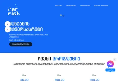 carfish.ge-ის ეკრანის სურათი