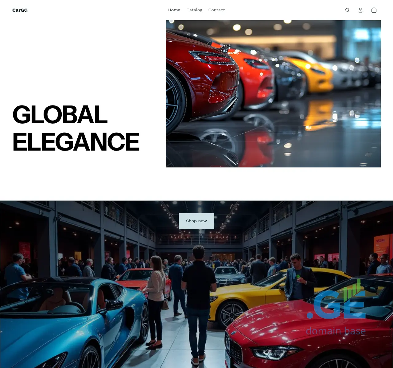 Screenshot of the site cargg.ge at 2025-11-05