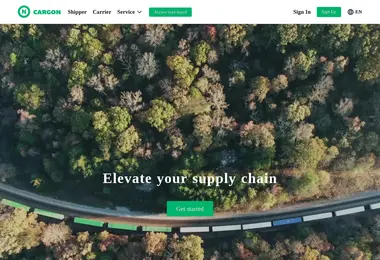 Screenshot of cargon.ge