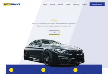 Screenshot of carlux.ge