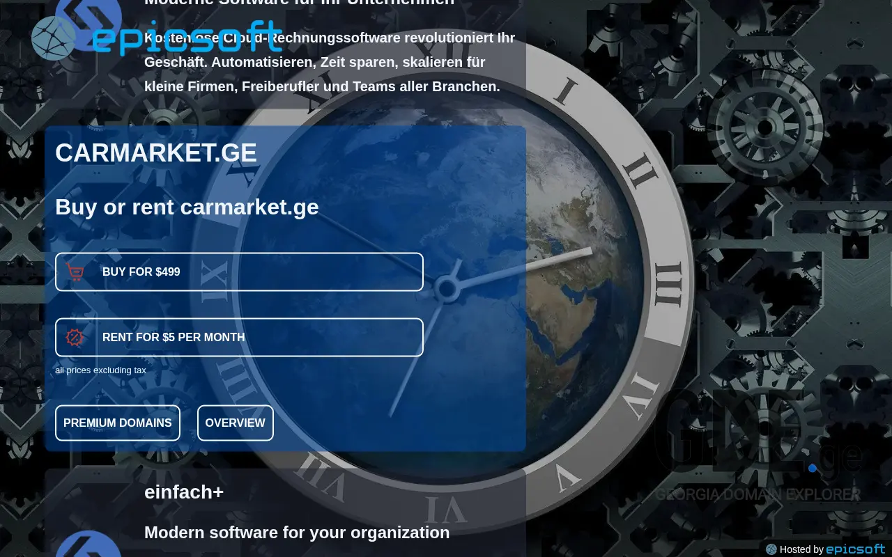 Screenshot of the site carmarket.ge at 2025-11-28