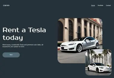 Screenshot of caron.ge