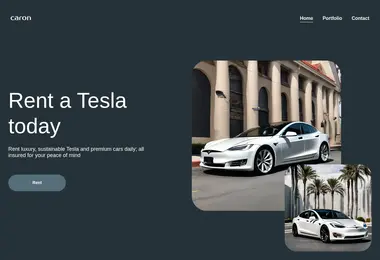 Скриншот caron.ge