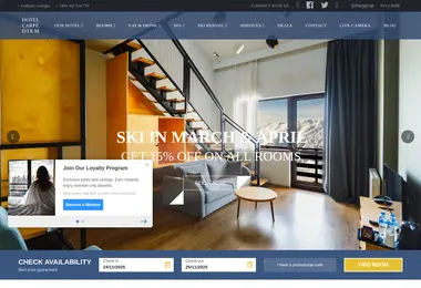 Screenshot of carpediem.ge