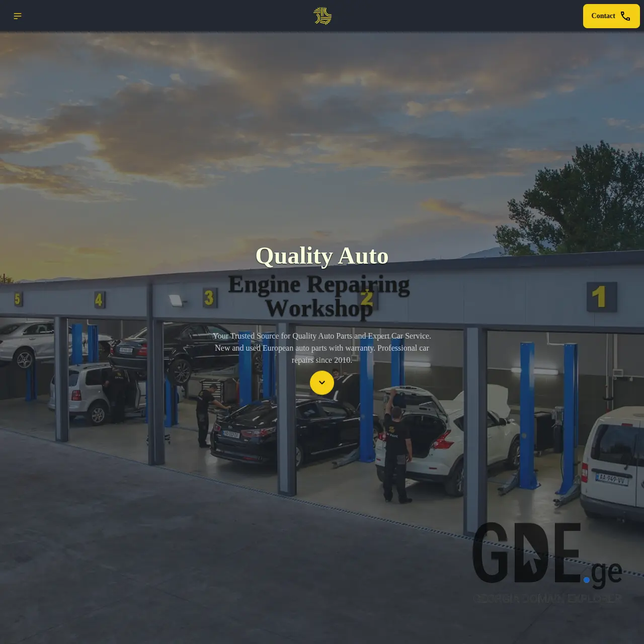 Screenshot of the site carpoint.ge at 2025-12-07