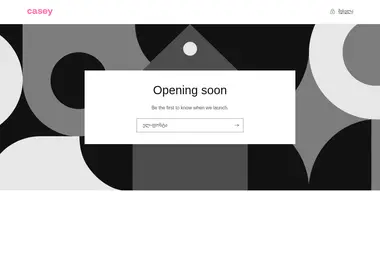 Screenshot of casey.ge
