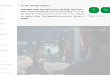 castrol.ge-ის ეკრანის სურათი