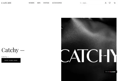 Screenshot of catchy.ge