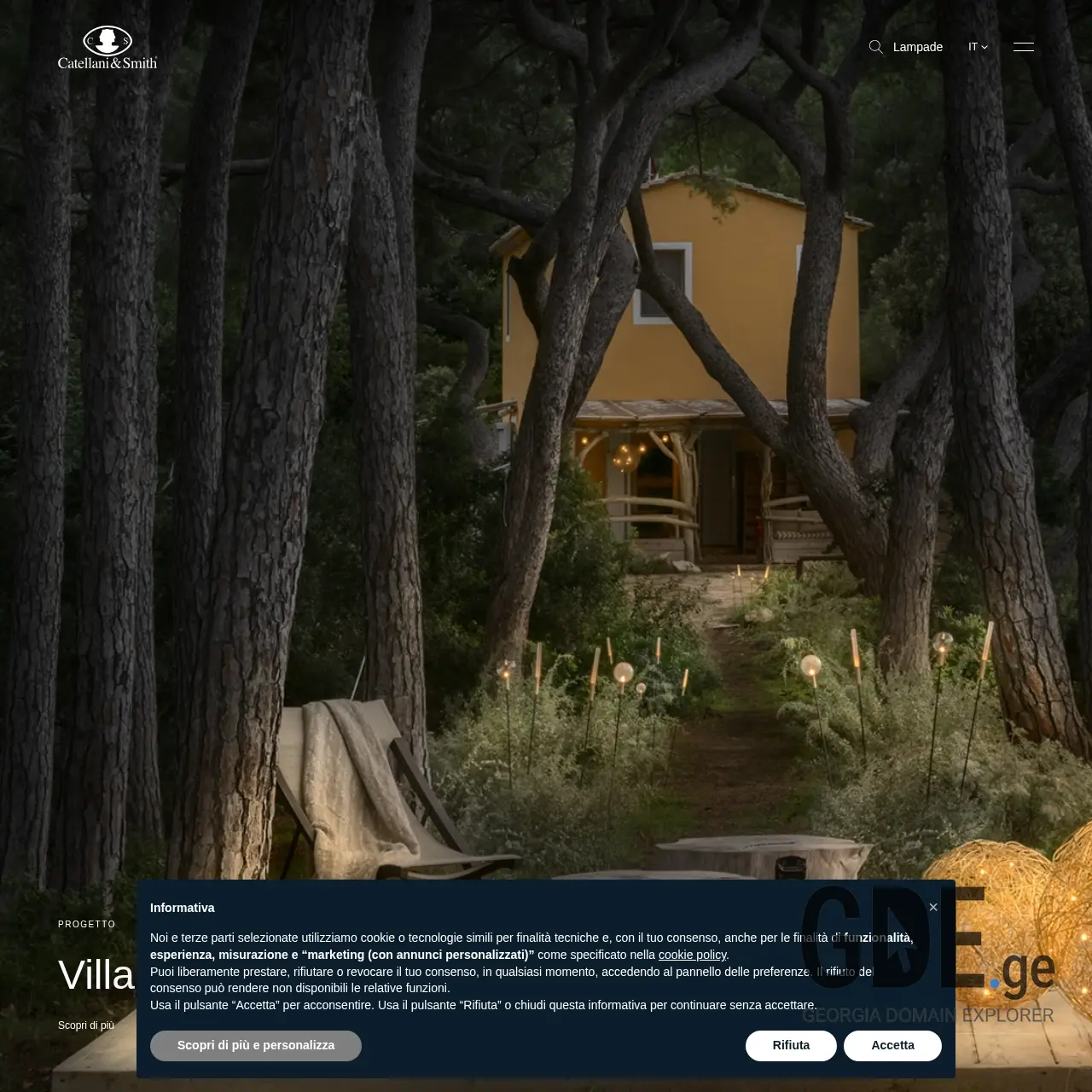 Screenshot of the site catellanismith.ge at 2025-12-07