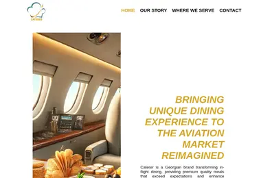 caterer.ge-ის ეკრანის სურათი