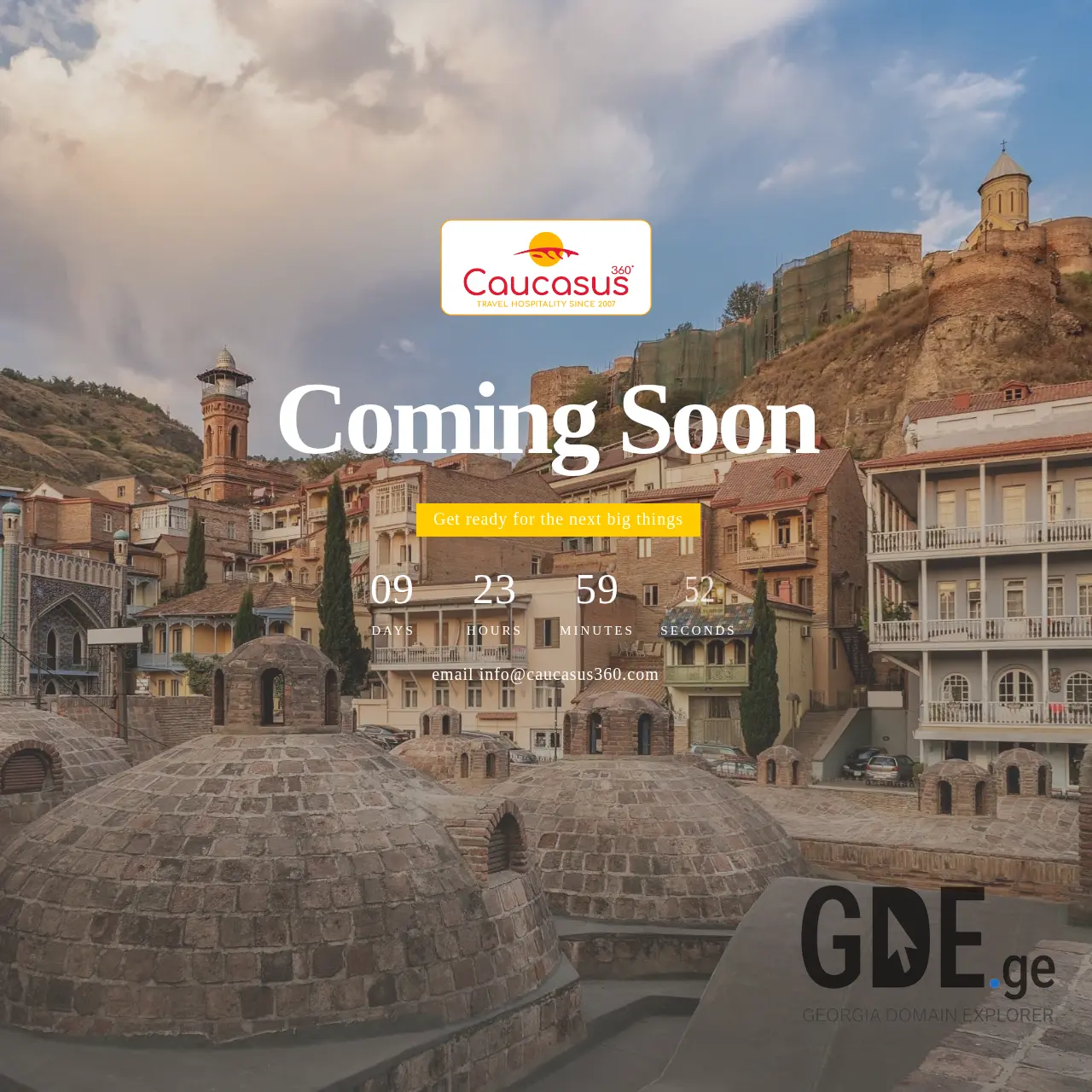 Screenshot of the site caucasus360.ge at 2025-12-07