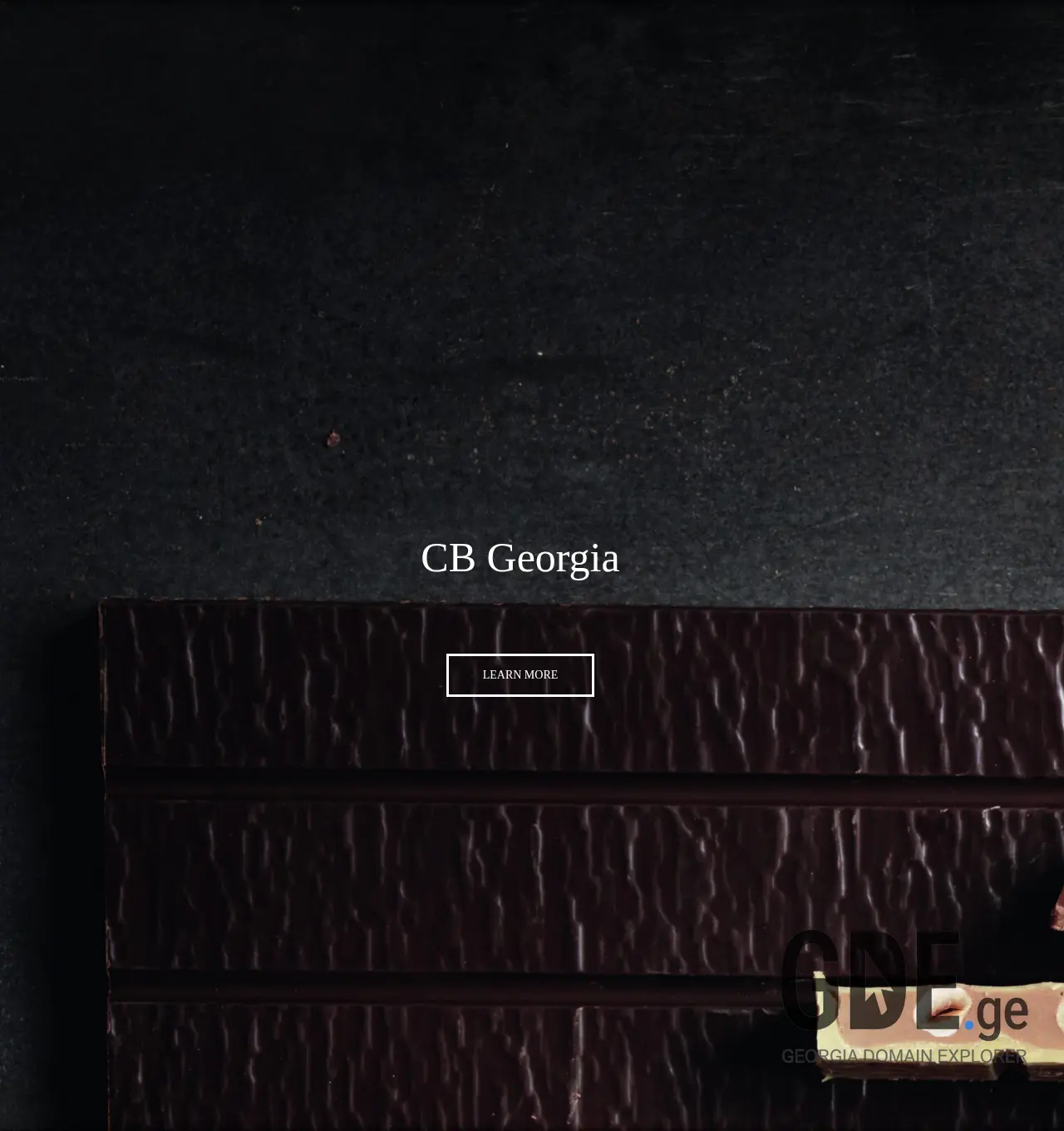 Screenshot of the site cbgeorgia.ge at 2025-11-30