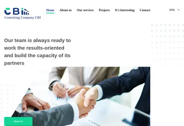 Screenshot of cbi.ge