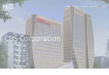 cbs-corp.ge-ის ეკრანის სურათი
