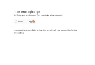 Скриншот ce-enologica.ge