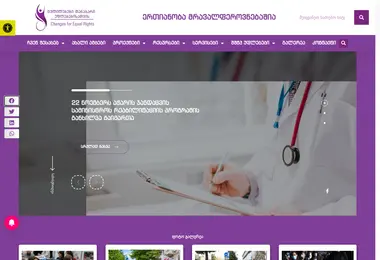 Скриншот cer.ge