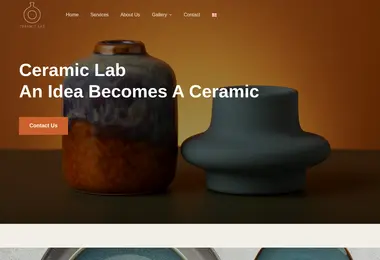 Screenshot of ceramiclab.ge