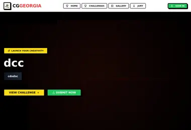 Скриншот cggeorgia.ge