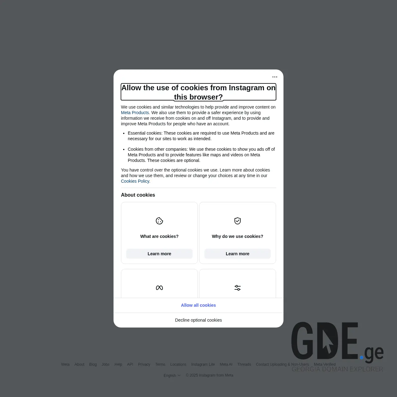 Screenshot of the site chabor.ge at 2025-12-07