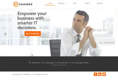 chain.ge-ის ეკრანის სურათი