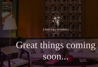 Screenshot of chateaukvareli.ge