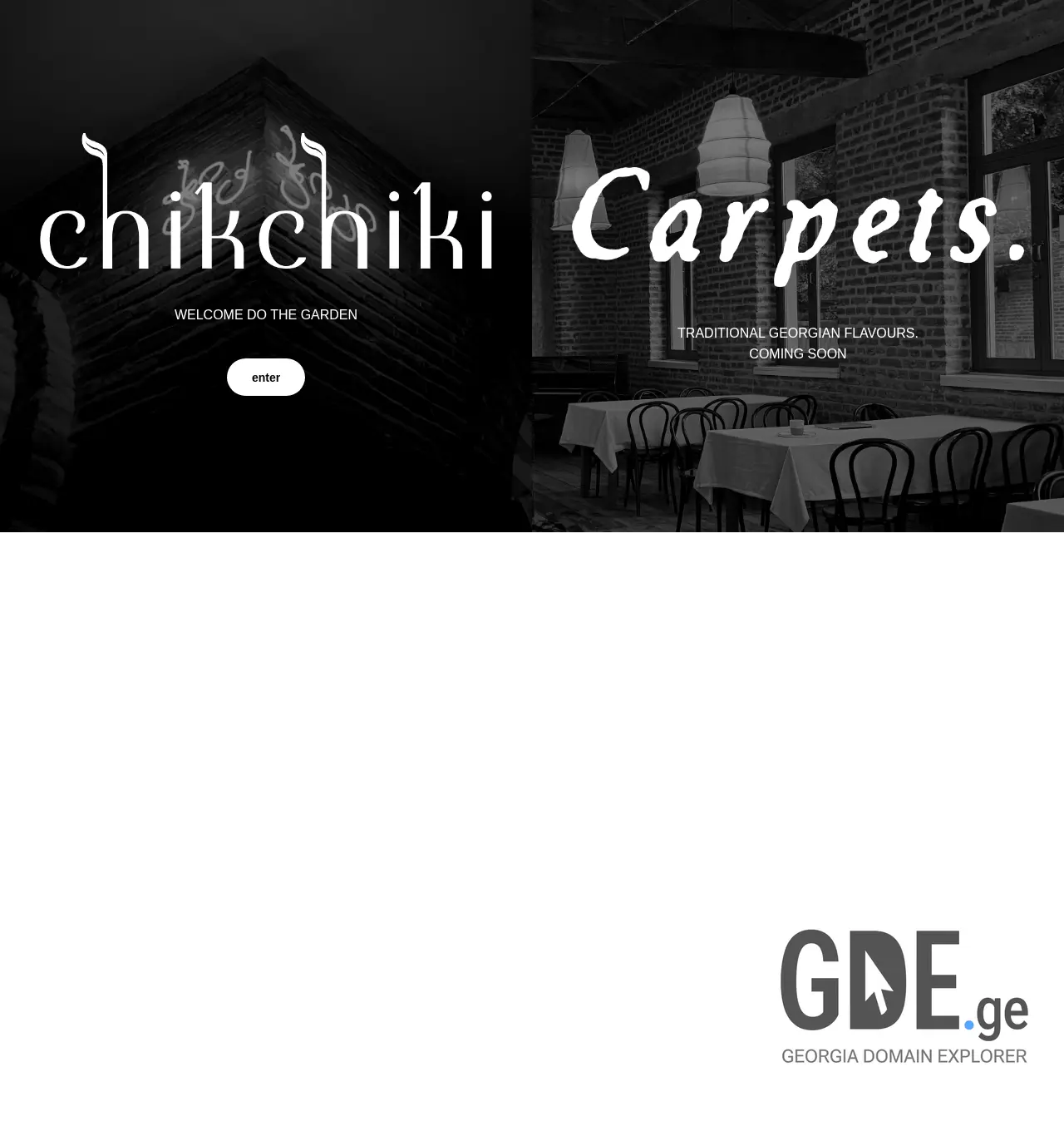 Screenshot of the site chikchiki.ge at 2025-11-30