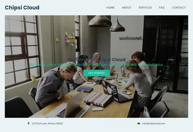 Screenshot of chipsicloud.ge