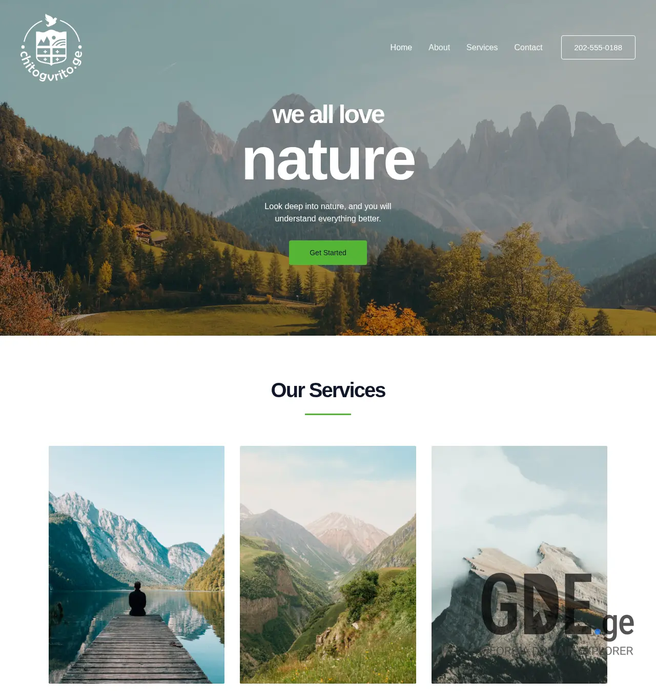 Screenshot of the site chitogvrito.ge at 2025-12-05