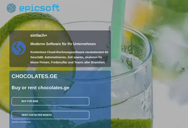 Screenshot of chocolates.ge