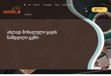Screenshot of chorikana.ge