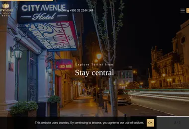 Screenshot of cityavenue.ge