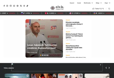 civilreporter.ge-ის ეკრანის სურათი