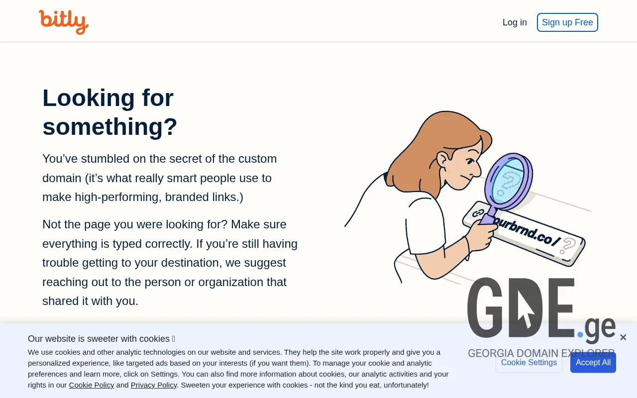 Screenshot of the site clck.ge at 2025-11-28