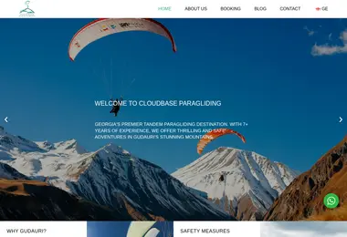 Screenshot of cloudbase.ge