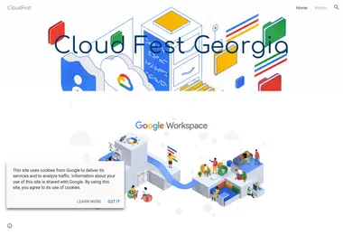 cloudfest.ge-ის ეკრანის სურათი