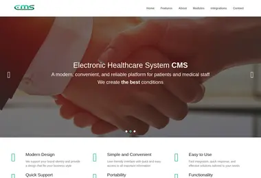 Screenshot of cms.com.ge