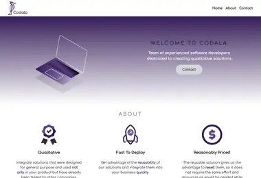 Скриншот codala.ge