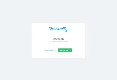 Screenshot of codea.ge
