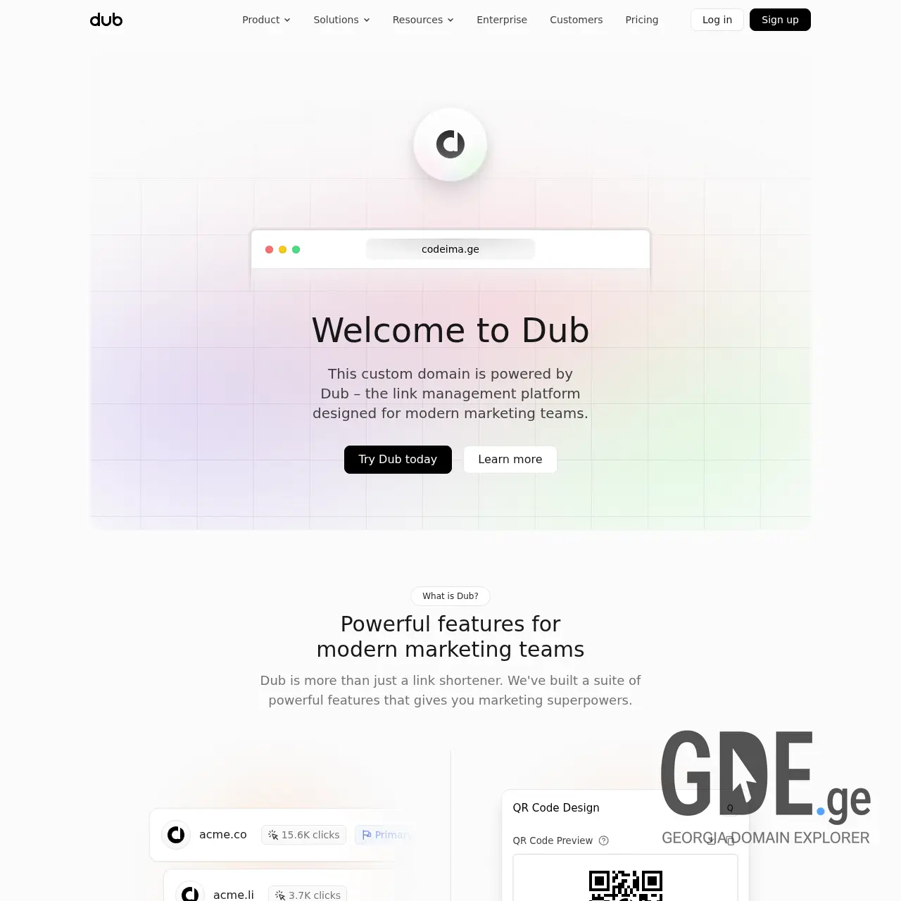 Screenshot of the site codeima.ge at 2026-01-03