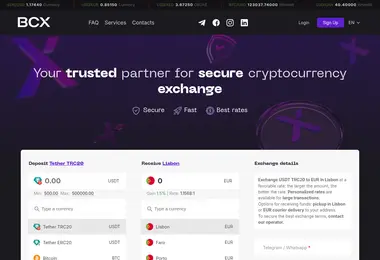 Скриншот coinex.ge