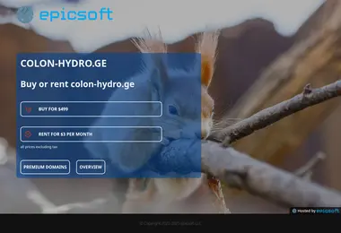 colon-hydro.ge-ის ეკრანის სურათი