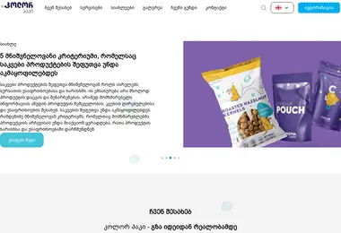 Скриншот color.ge