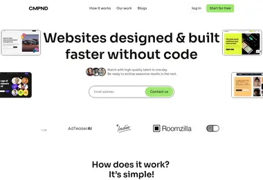 Screenshot of compound.ge