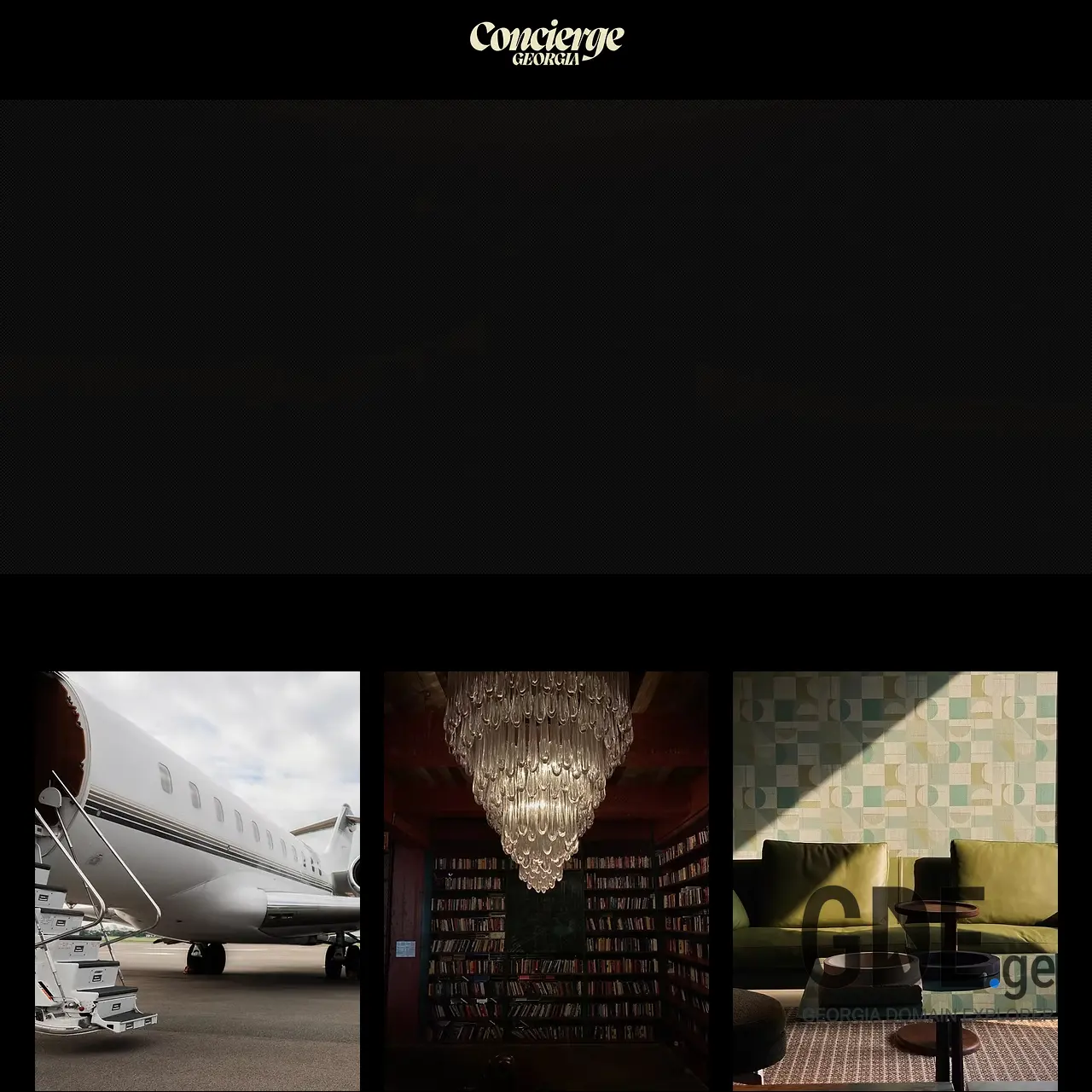 Screenshot of the site conciergegeorgia.ge at 2025-12-07