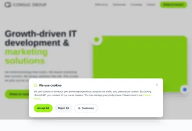 Screenshot of consgrp.ge